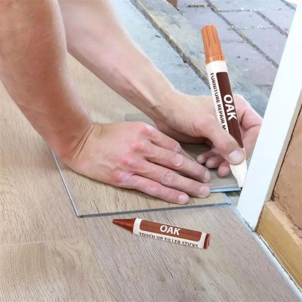 ZESTAW DO NAPRAWY PANELI MEBLI DREWNA MARKER +WOSK - obrazek 2