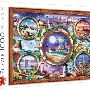 Puzzle 1000-el. Latarnie morskie 10584, Trefl