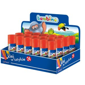 Klej sztyft  9g Bambino, St.Majewski