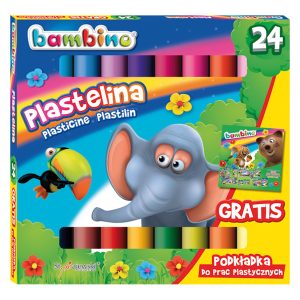 Plastelina 24-kol. Bambino, St-Majewski