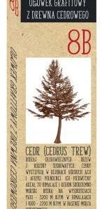 Ołówek 8B z drewna cedrowego CedrLove, St.Majewski
