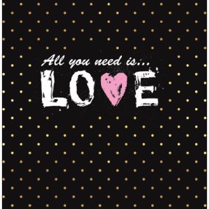 Zeszyt A4 60k kratka laminowany Golden Love, Unipap