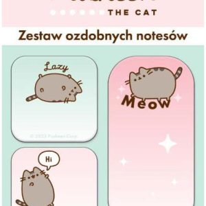 Zestaw notesów 30k 3szt. Pusheen, St.Majewski