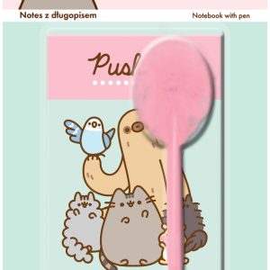 Zestaw notes 40k z długopisem Pusheen, St.Majewski