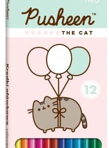 Kredki 12-kol. 18 cm Pusheen, St.Majewski