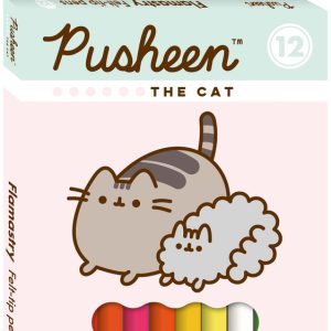 Flamastry 12 kol. Pusheen, St.Majewski
