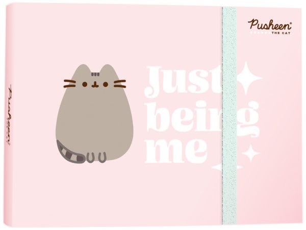 Pamiętnik na spirali zamykany na gumkę Pusheen, St.Majewski