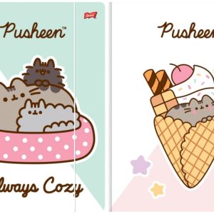 Teczka z gumką A4 300g/m Pusheen, St.Majewski