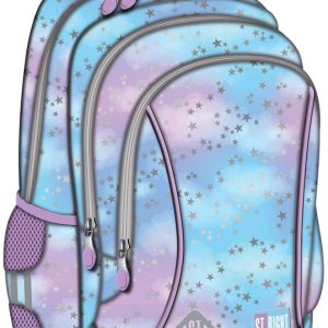 Plecak 3-komorowy Stright BP-26 Pastel Stars, St.Majewski