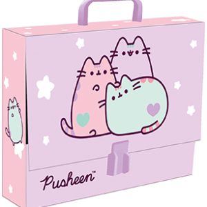 Teczka z rączką A4 XL Pusheen pink, St.Majewski