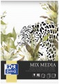 Blok Mix Media A3 225g 25k klejony artystyczny, Oxford