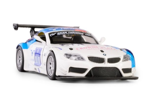 Samochód 1:38 BMW Z4 GT3 67315A biało-niebieski DTM, Daffi - obrazek 4