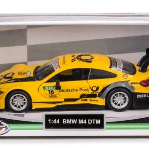 Samochód 1:44 BMW M4 DTM 67380A żółty DTM, Daffi