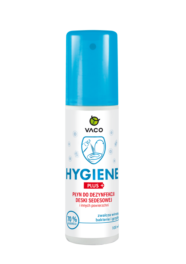 VACO Hygiene PLUS - Płyn do dezynfekcji toalet i innych powierzchni - 100 ml