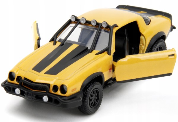 Transformers Chevrolet Camaro Bumblebee 1977 1:32 JADA Auto Metalowe - obrazek 2