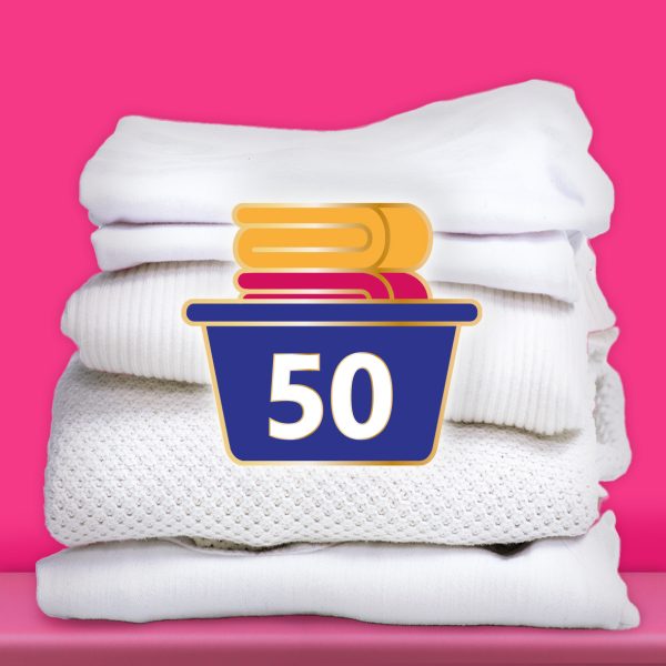 Proszek do prania białych i jasnych tkanin 50 prań 3kg NanoWash Universal PINKY - obrazek 4