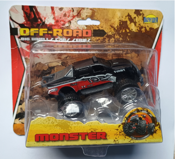 Off Road Monnster truck pojazd  monstertruck 8cm