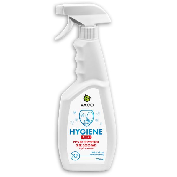 VACO Hygiene PLUS - Płyn do dezynfekcji toalet i innych powierzchni - 750 ml - obrazek 2