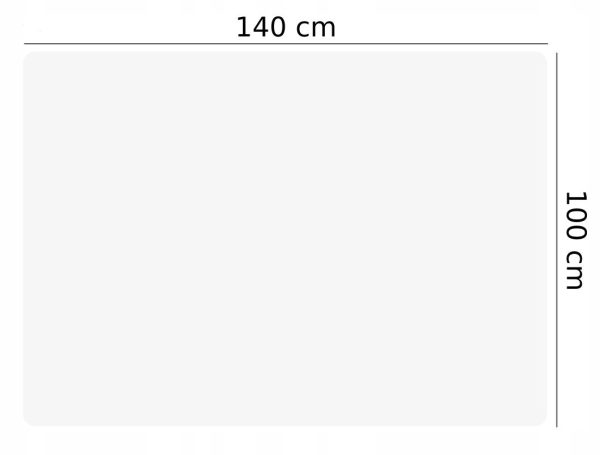 2X MATA OCHRONNA PODKŁADKA POD FOTEL KRZESŁO 0,8 mm - obrazek 3