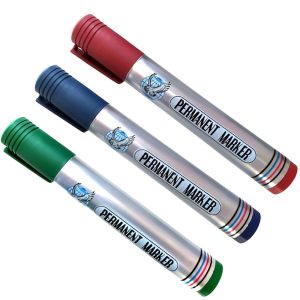 Marker pisak permanentny wodoodporny - zestaw 3 sztuki
