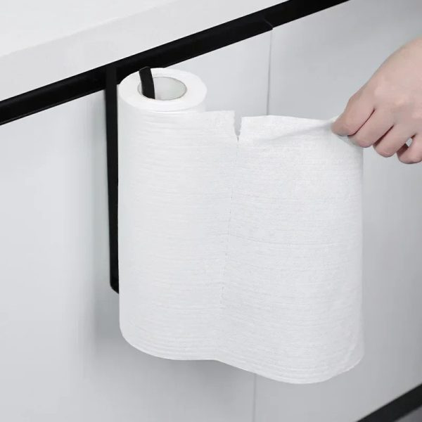 UCHWYT WIESZAK NA RĘCZNIK PAPIEROWY KUCHENNY LOFT SOLIDNY METALOWY STALOWY - obrazek 2