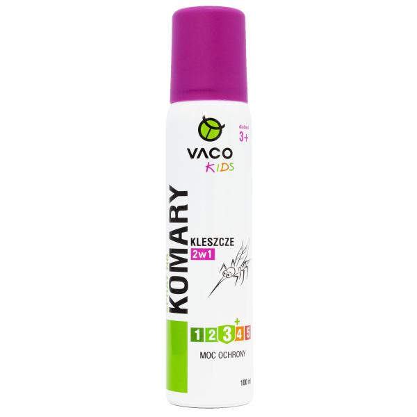 Zestaw dla Dzieci na Komary i Kleszcze VACO KIDS aż 6 produktów - obrazek 2