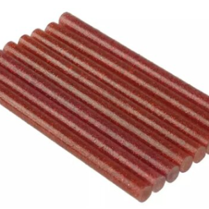 Klej do pistoletu czerwony brokat 11mm