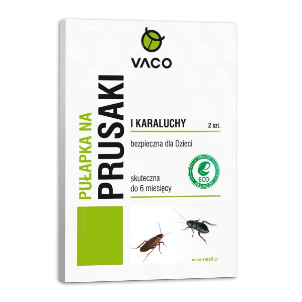 Zestaw 5x Pułapki na Prusaki i Karaluchy VACO - 10 sztuk pułapek - obrazek 2