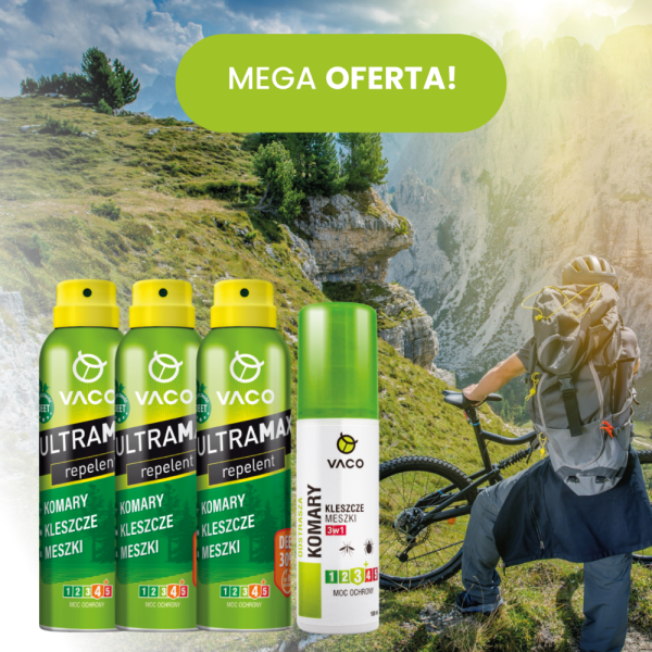 ZESTAW 3x ULTRAMAX  Spray na komary DEET 30% 170 ml i 1x Płyn na komary 100 ml - obrazek 2